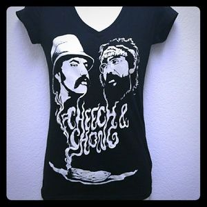 Cheech and Chong Small Women's V-neck t-shirt